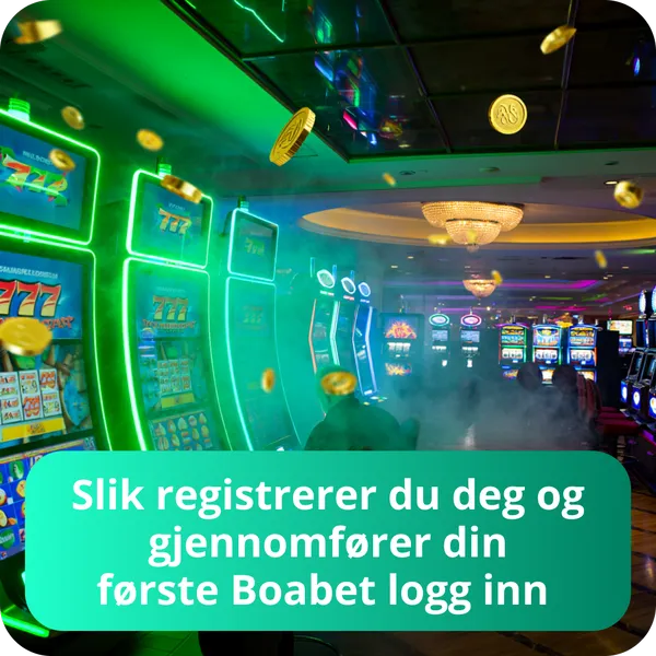 Slik registrerer du deg og gjennomfører din første Boabet logg inn